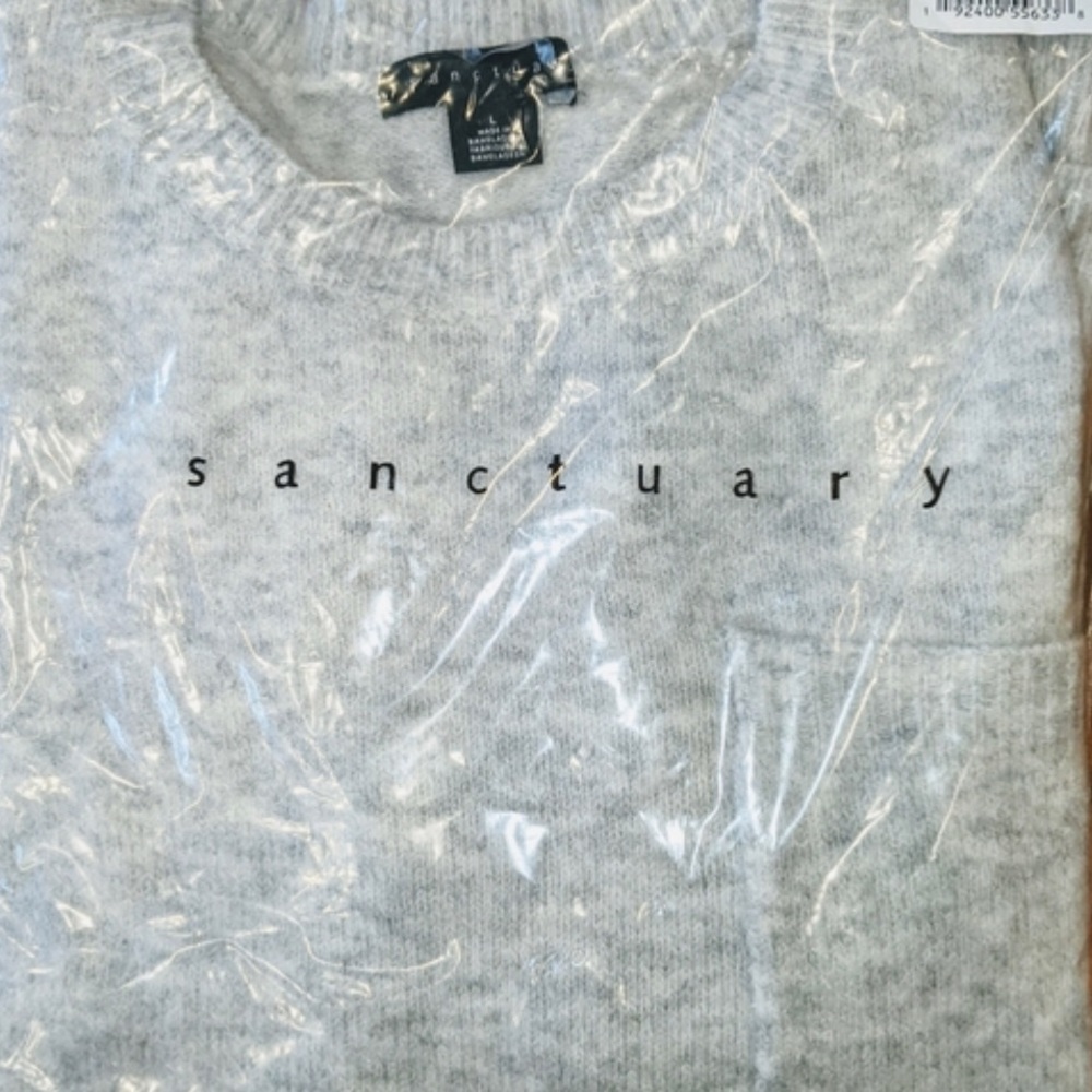 SANCTUARY “FUZZY KNIT POCKET” SWEATER IN 3 COLORS - Picture 3 of 6